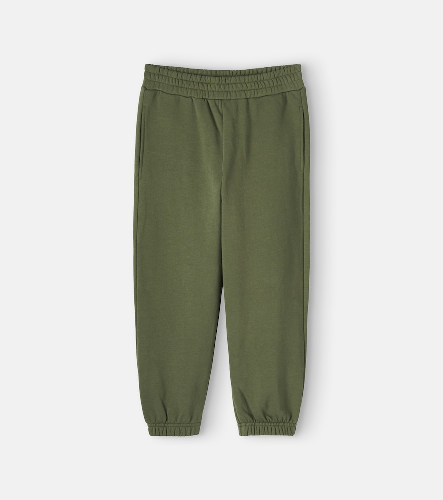 Pantaloni sportivi in felpa di cotone