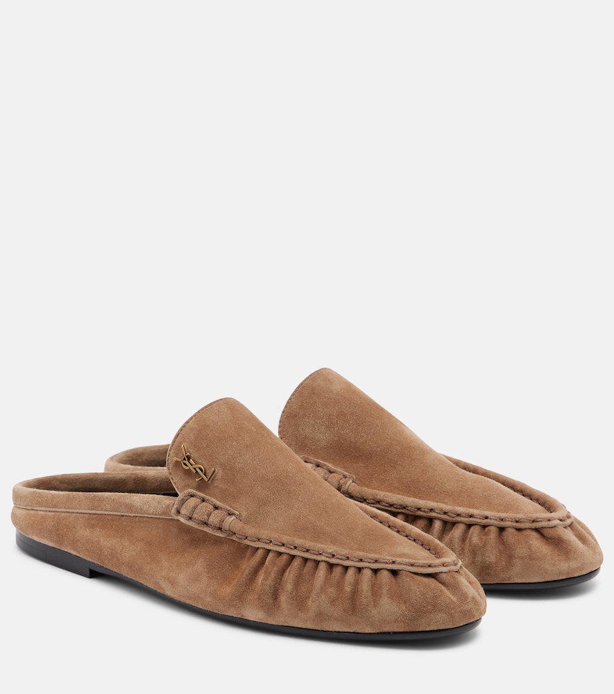 Pantoletten Le Loafer aus Veloursleder