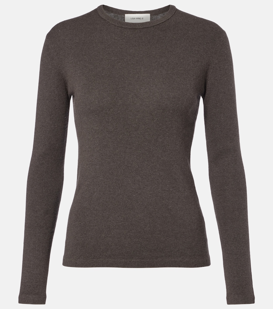Lisa Yang Vivian cotton and cashmere sweater