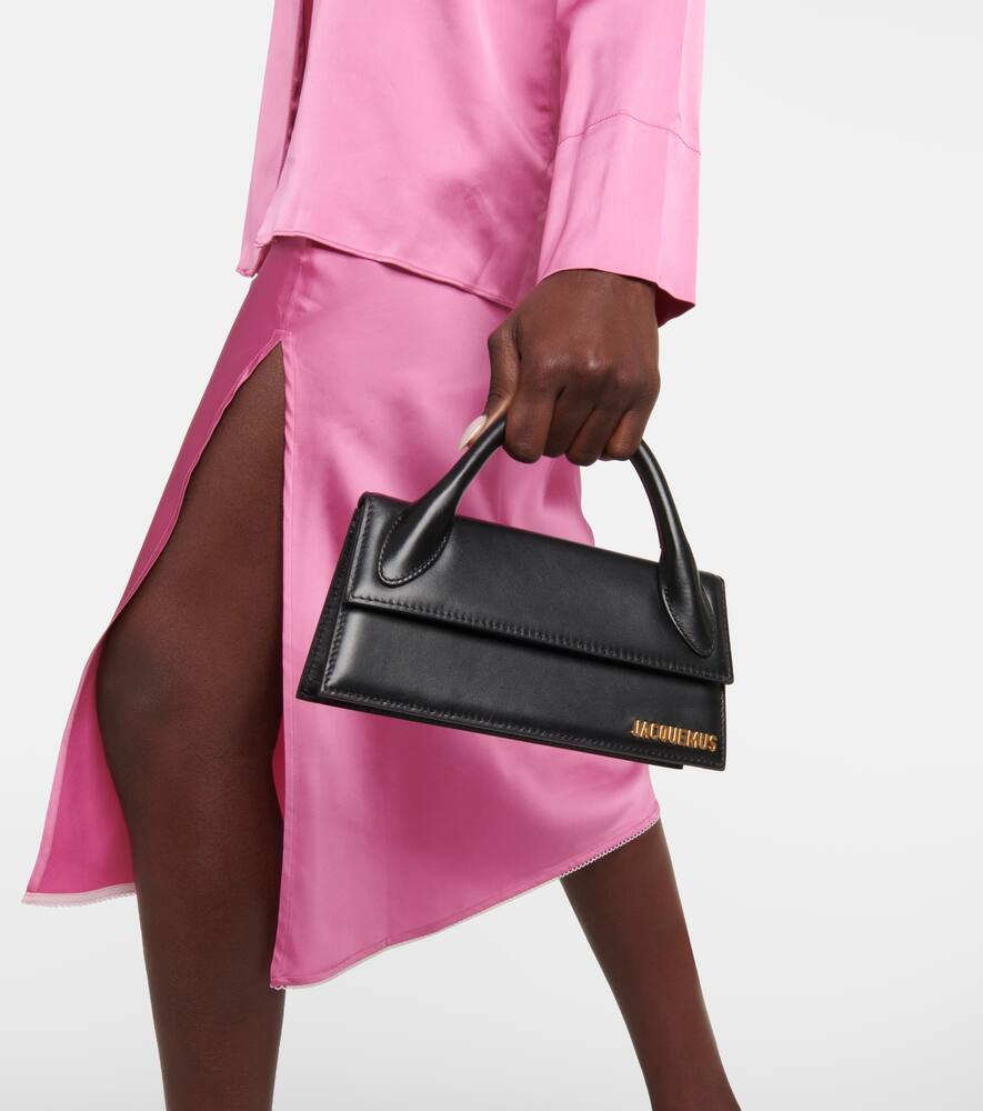 Le Chiquito Long leather shoulder bag