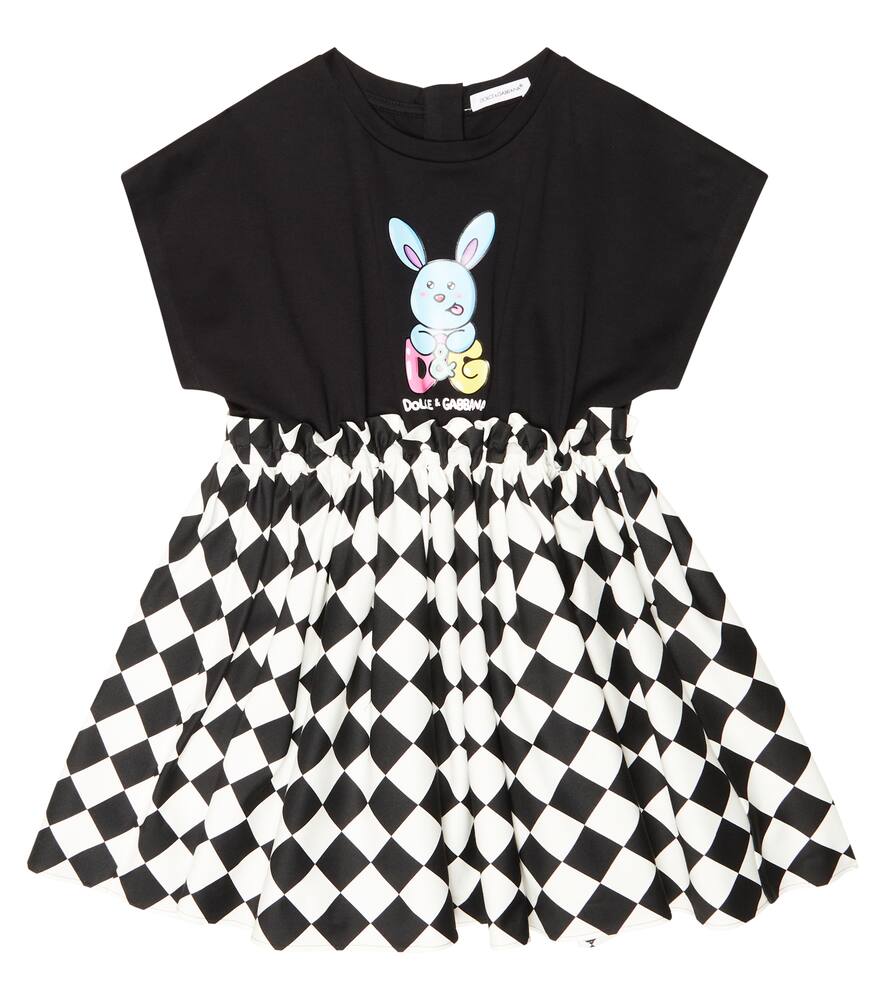 Dolce & Gabbana Kids Cotton-blend dress