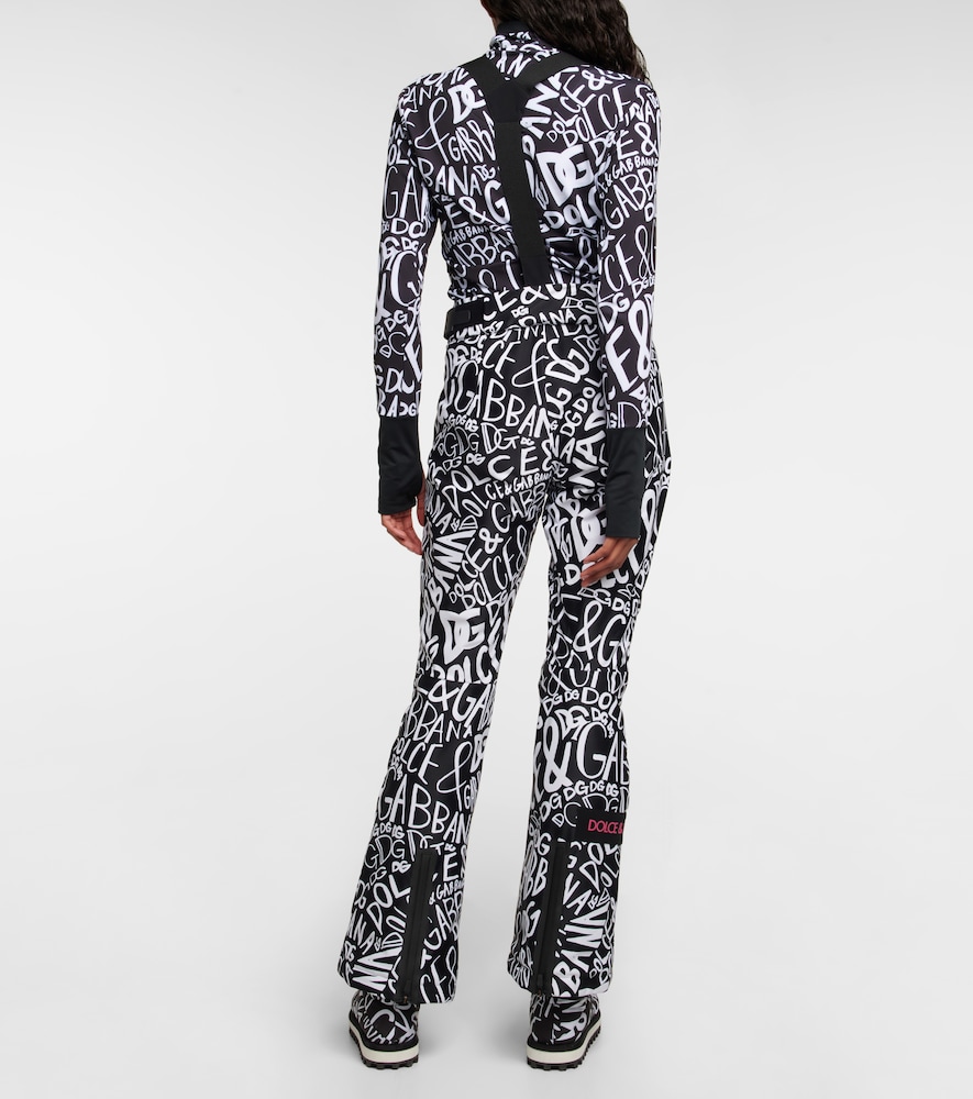  Dolce&gabbana Dolce&gabbana Logo-print Ski Salopettes 