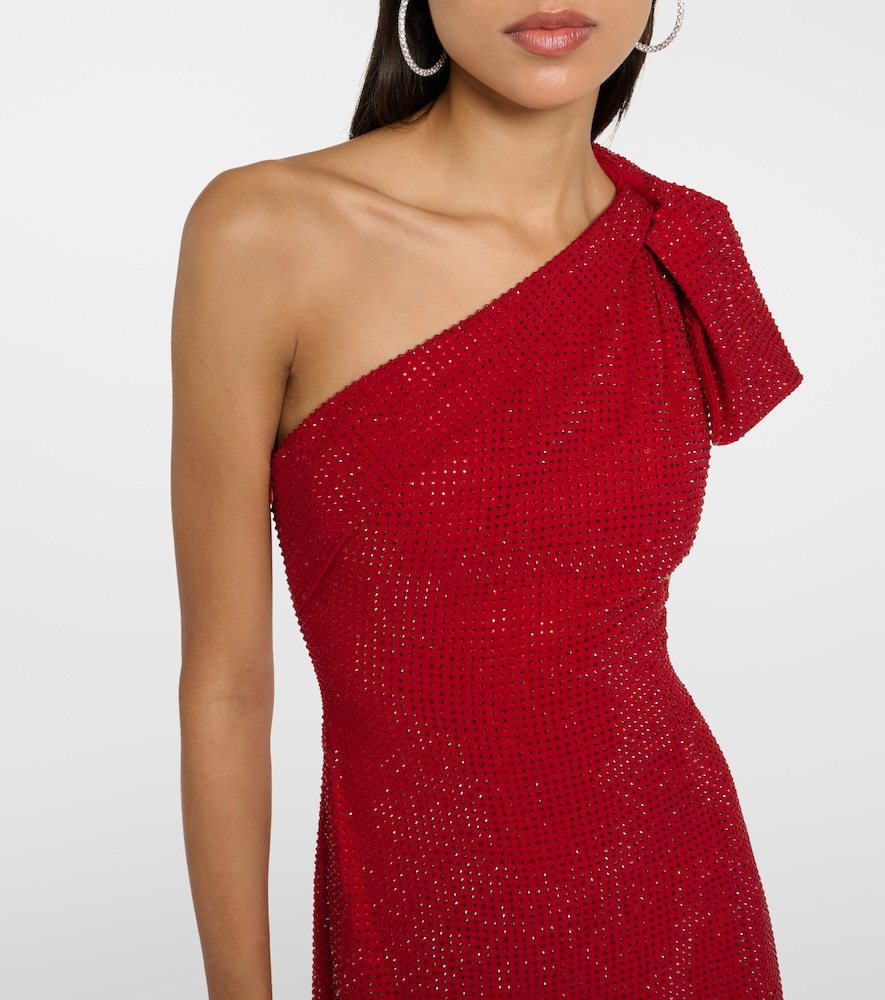  Roland Mouret Roland Mouret One-shoulder-robe Mit Kristallen 