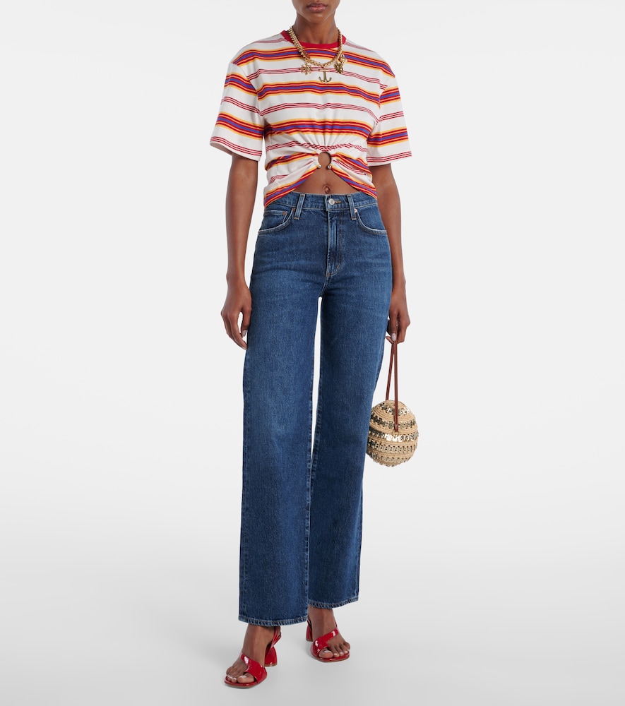 Agolde Harper mid-rise straight jeans