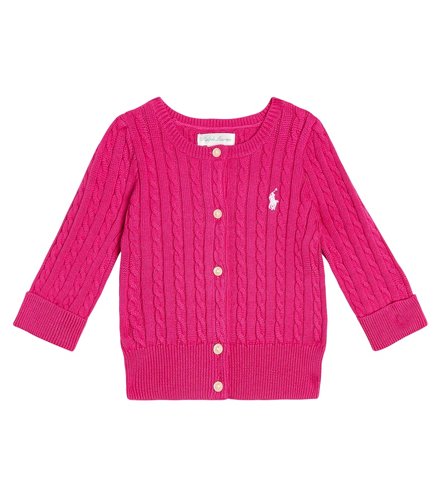 Polo Ralph Lauren Kids Baby cable-knit cotton cardigan