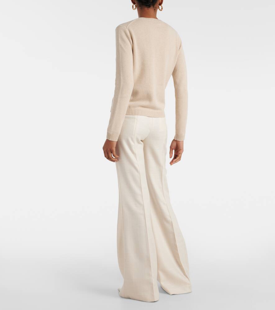 Shop Loro Piana Parksville Cashmere Sweater In Beige