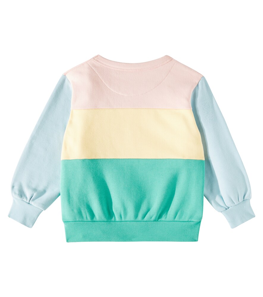  Tinycottons Tinycottons Color Block Logo Cotton Sweatshirt 