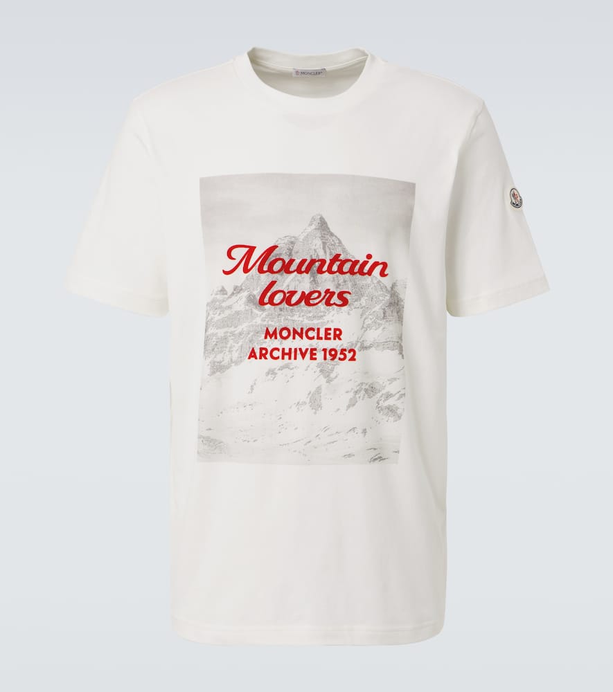 Moncler Logo cotton jersey T-shirt