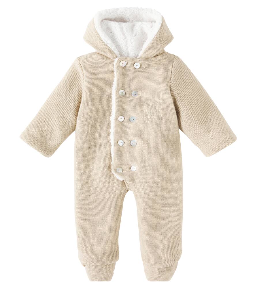La Coqueta Baby Alejo wool onesie
