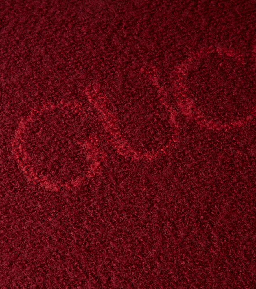 GUCCI WOOL-BLEND BOUCLÉ CUSHION
