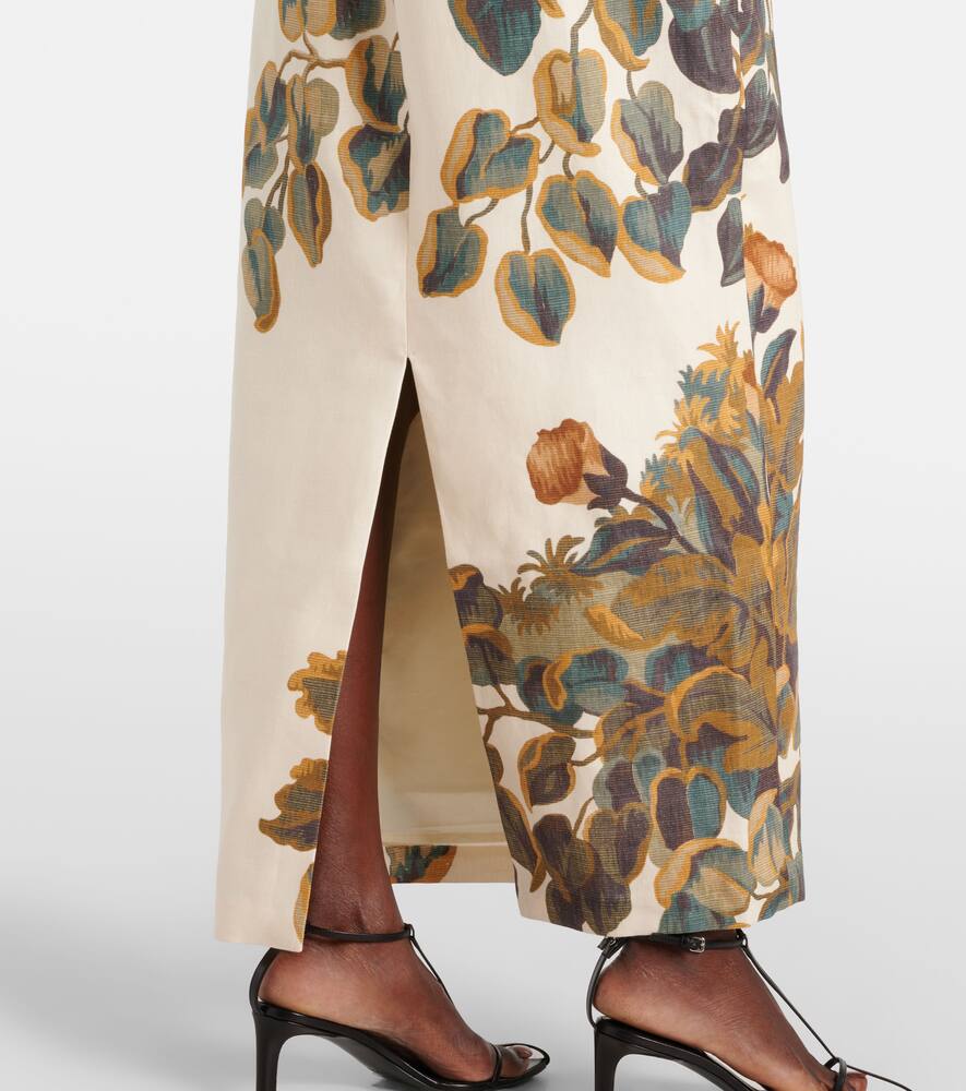 Sir Evalita Column Dress In Beige