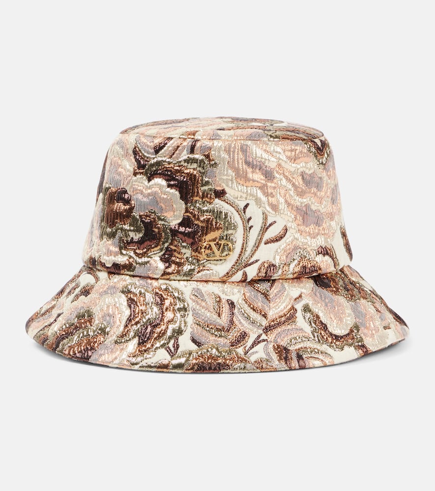 Apres L'Hiver jacquard bucket hat