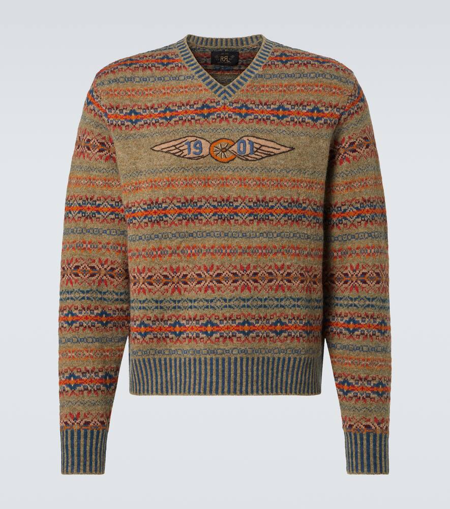 RRL Fair Isle wool sweater