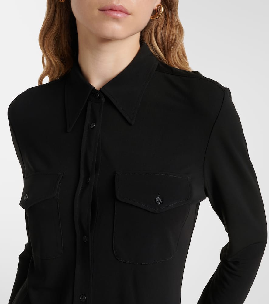 Nili Lotan Aveline Shirt In Black