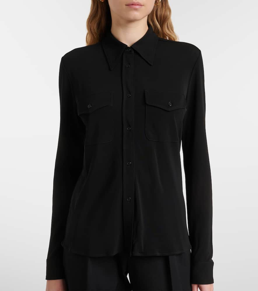 Nili Lotan Aveline Shirt In Black