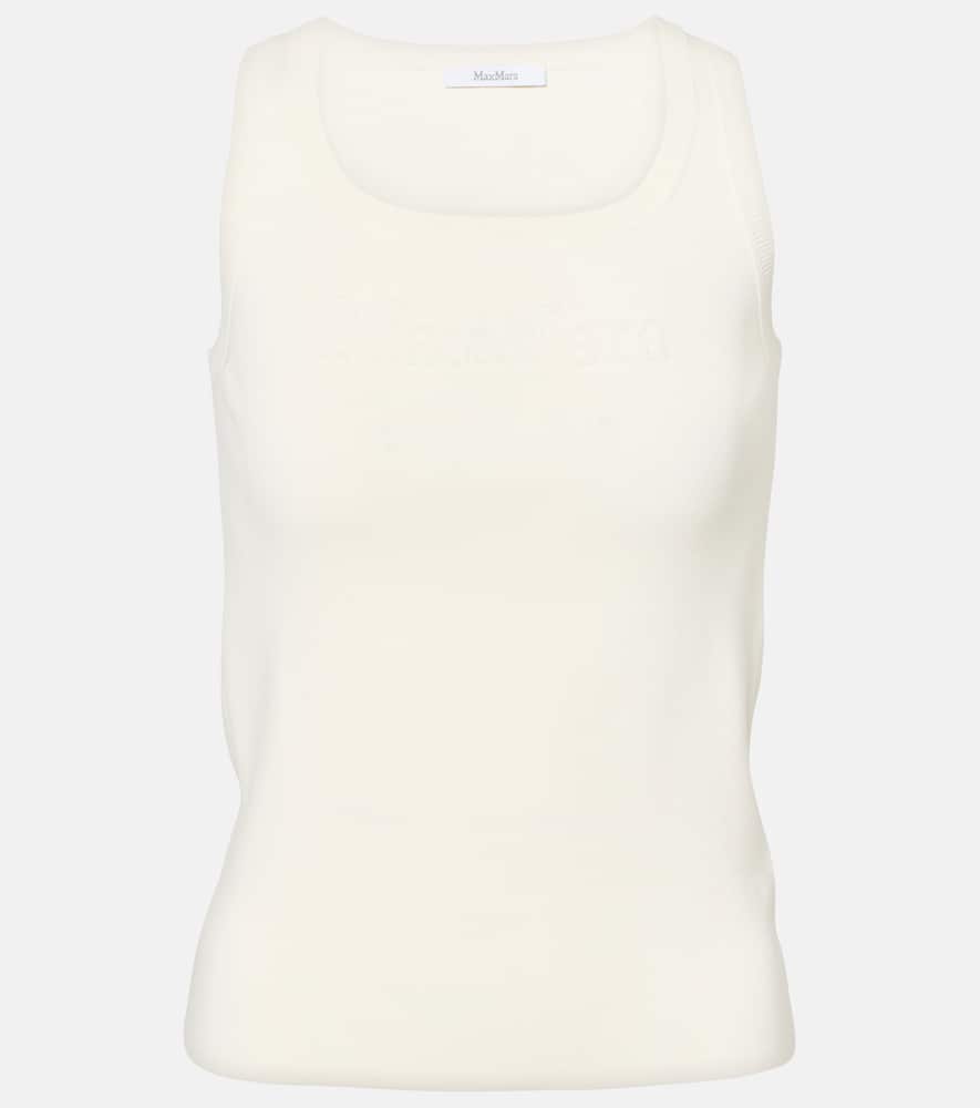 Max Mara Pentola Tank Top In White