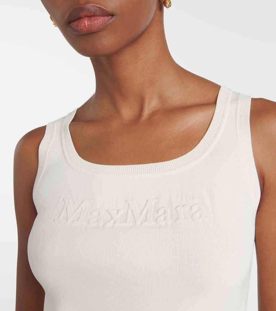 Max Mara Pentola Tank Top In White