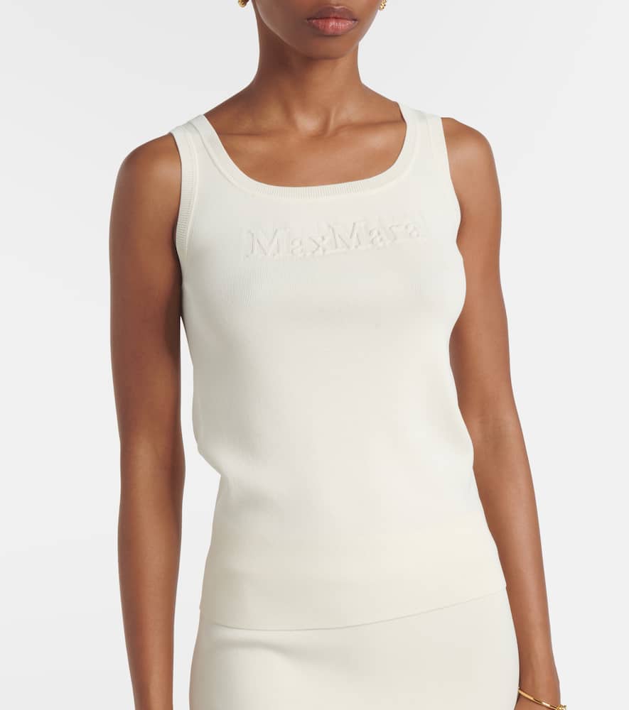 Max Mara Pentola Tank Top In White