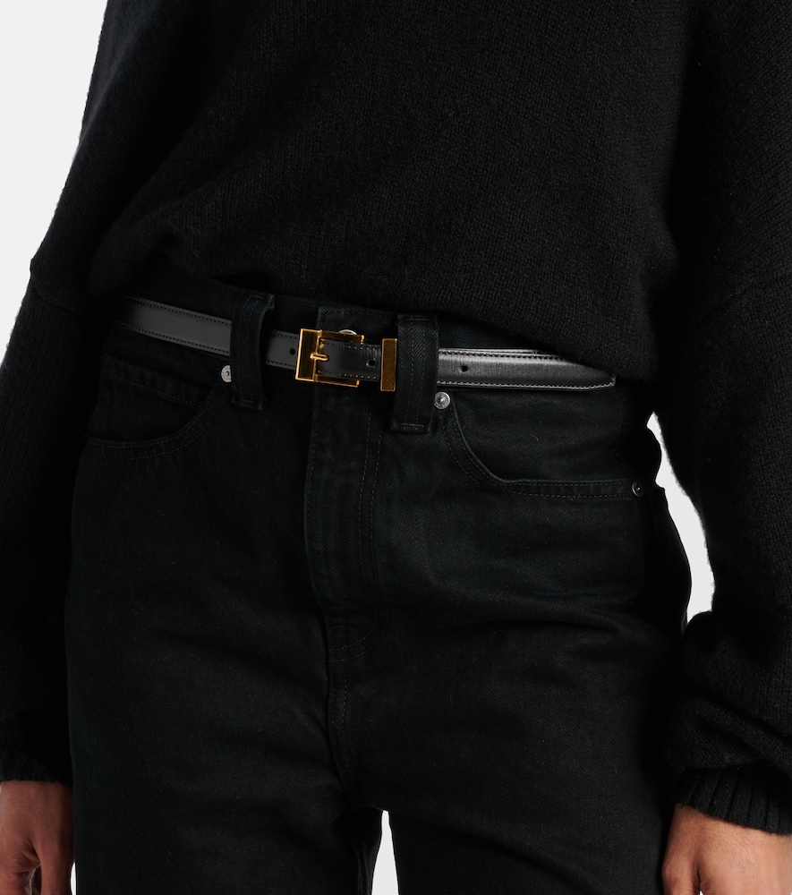 Khaite Manhattan leather belt