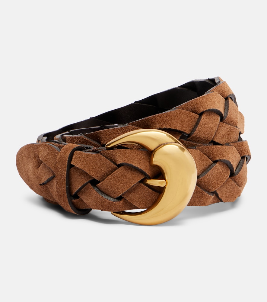 ETRO Etro Braided suede belt　エトロ ブレード スエード ベルト