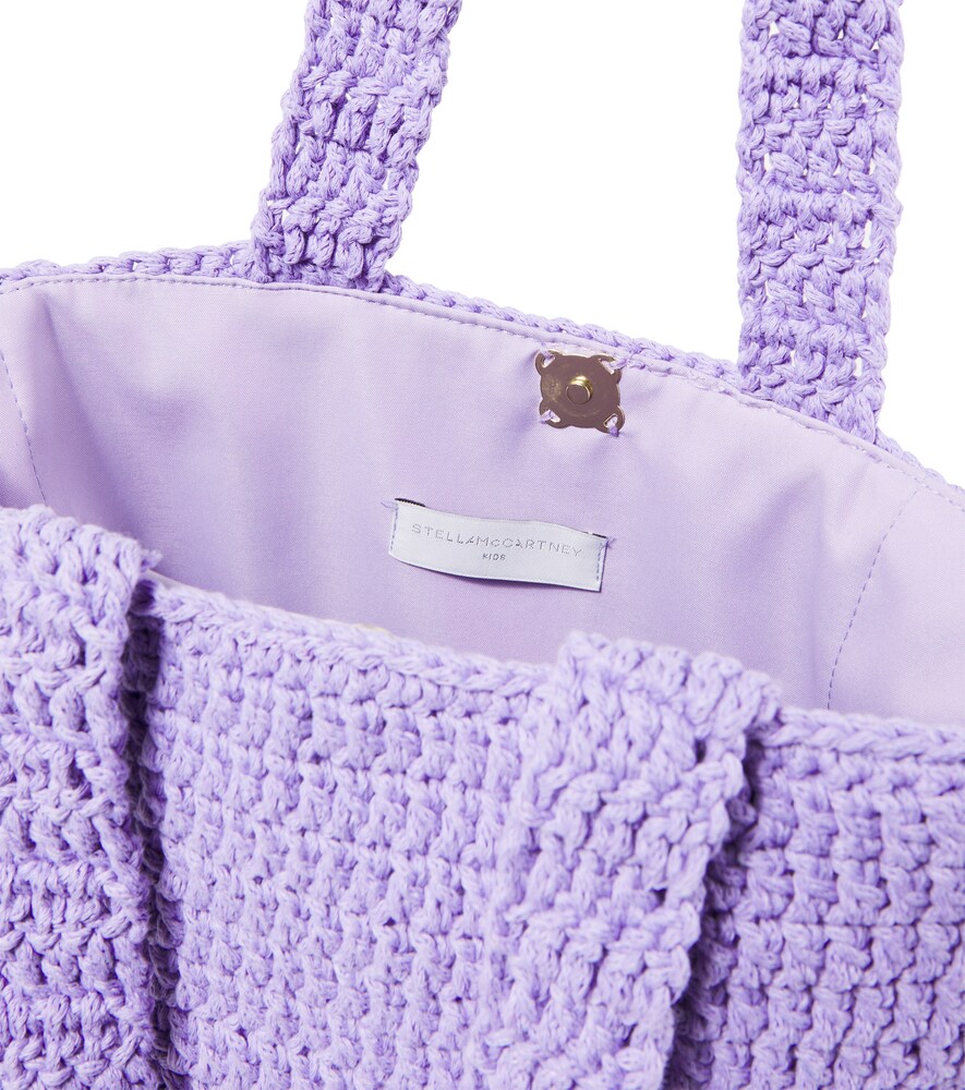  Stella Mccartney Kids Stella Mccartney Kids Tasche Aus Häkelstrick 