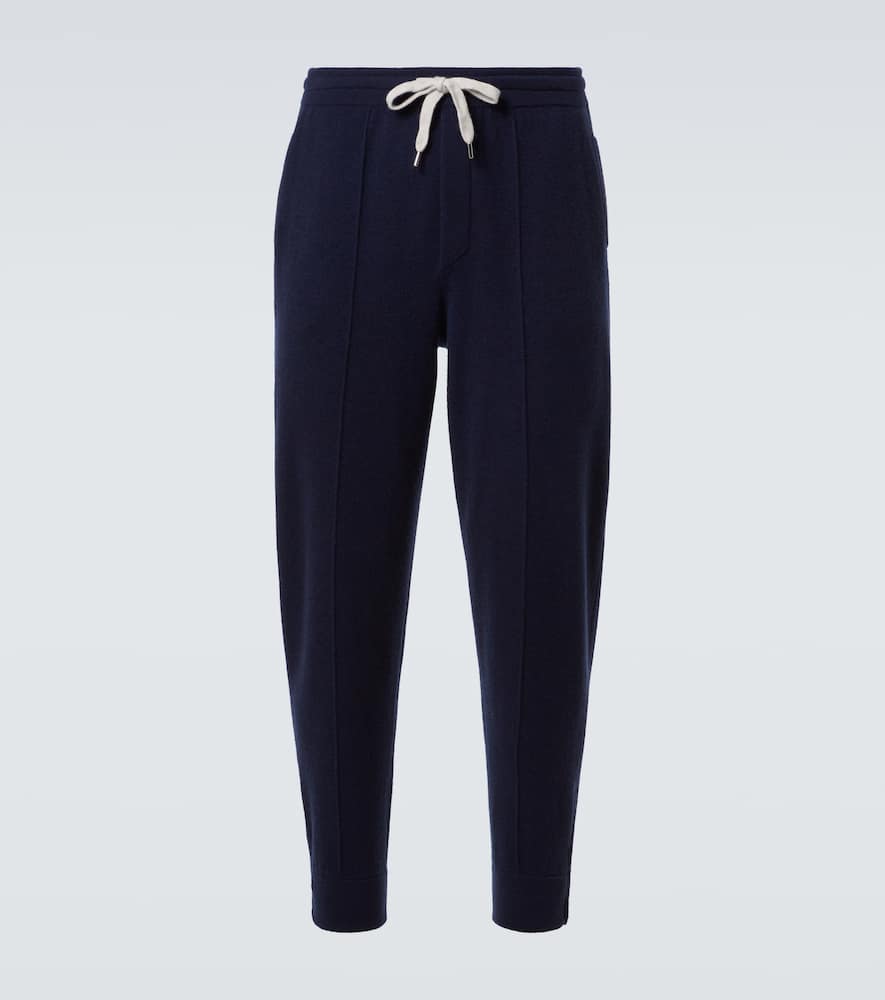 Cashmere-blend sweatpants