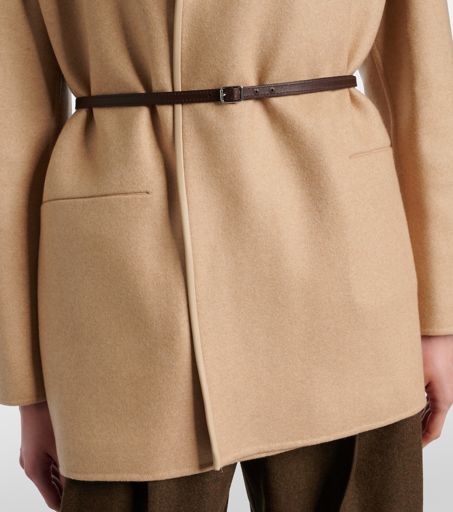  Loro Piana Loro Piana Jimi 16 Reversible Cashmere-blend Coat 