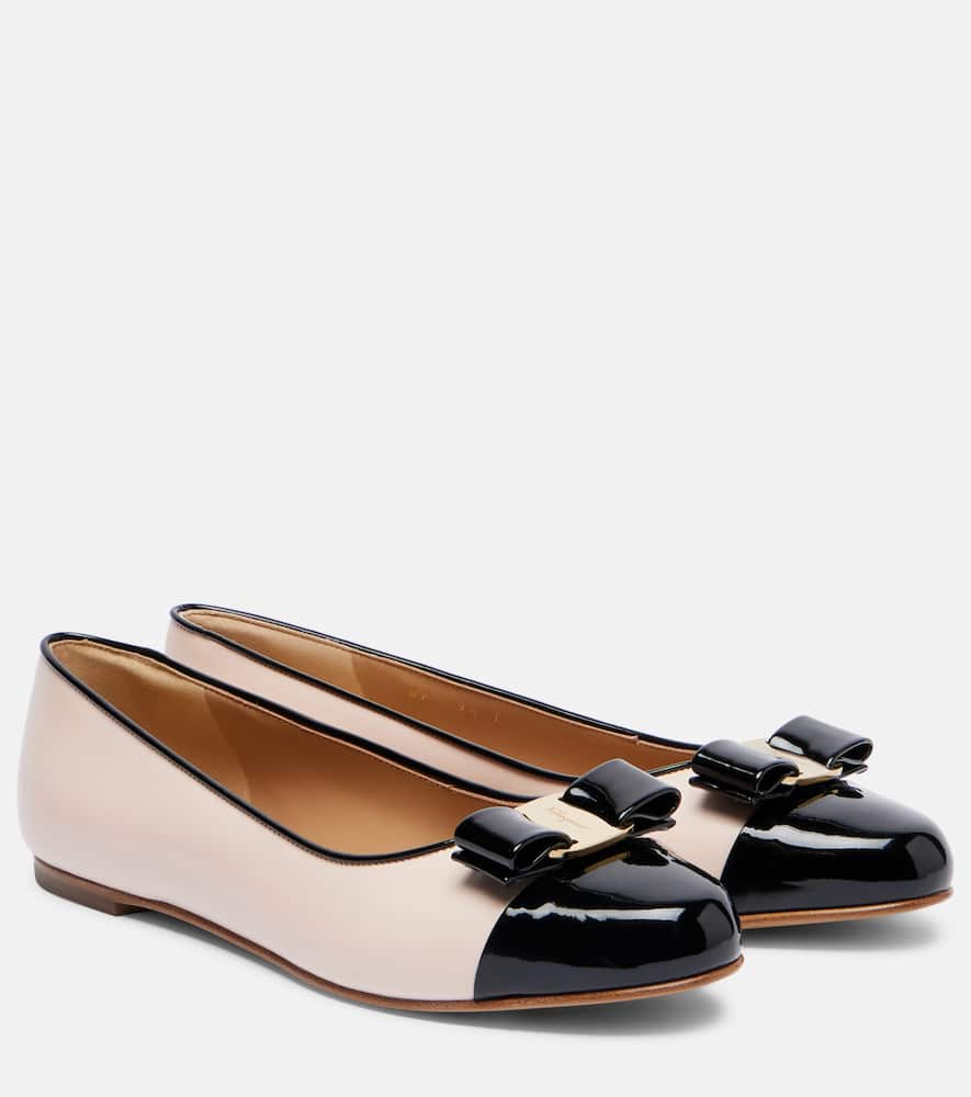 Varina leather ballet flats