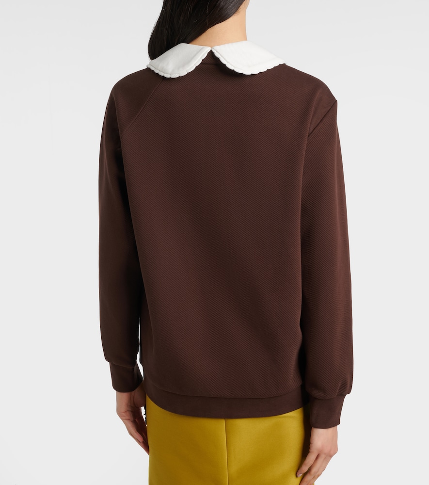  Shushu/tong Shushu/tong Logo Cotton-blend Sweatshirt 
