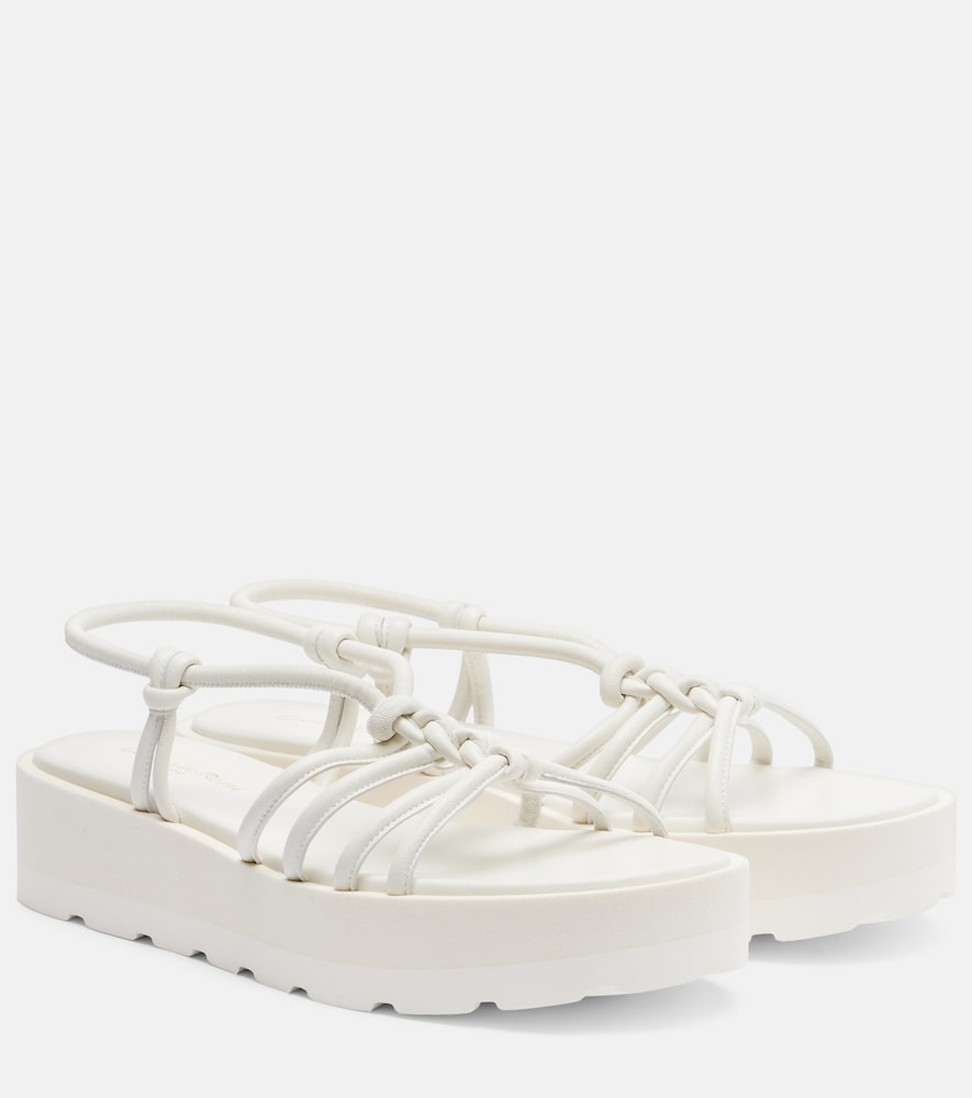 Gianvito Rossi Hebe platform leather sandals