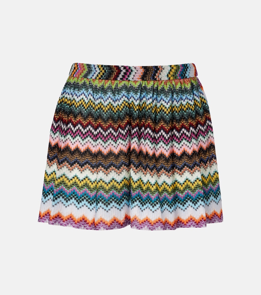 Missoni Zigzag lamÃ© Bermuda shorts