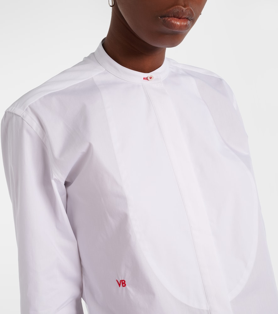  Victoria Beckham Victoria Beckham Hemd Aus Baumwollpopeline 