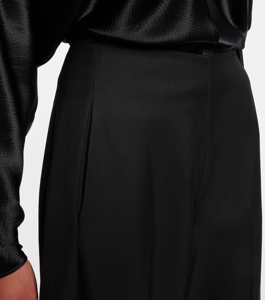 Fforme Yvette Barrel-leg Pants In Black
