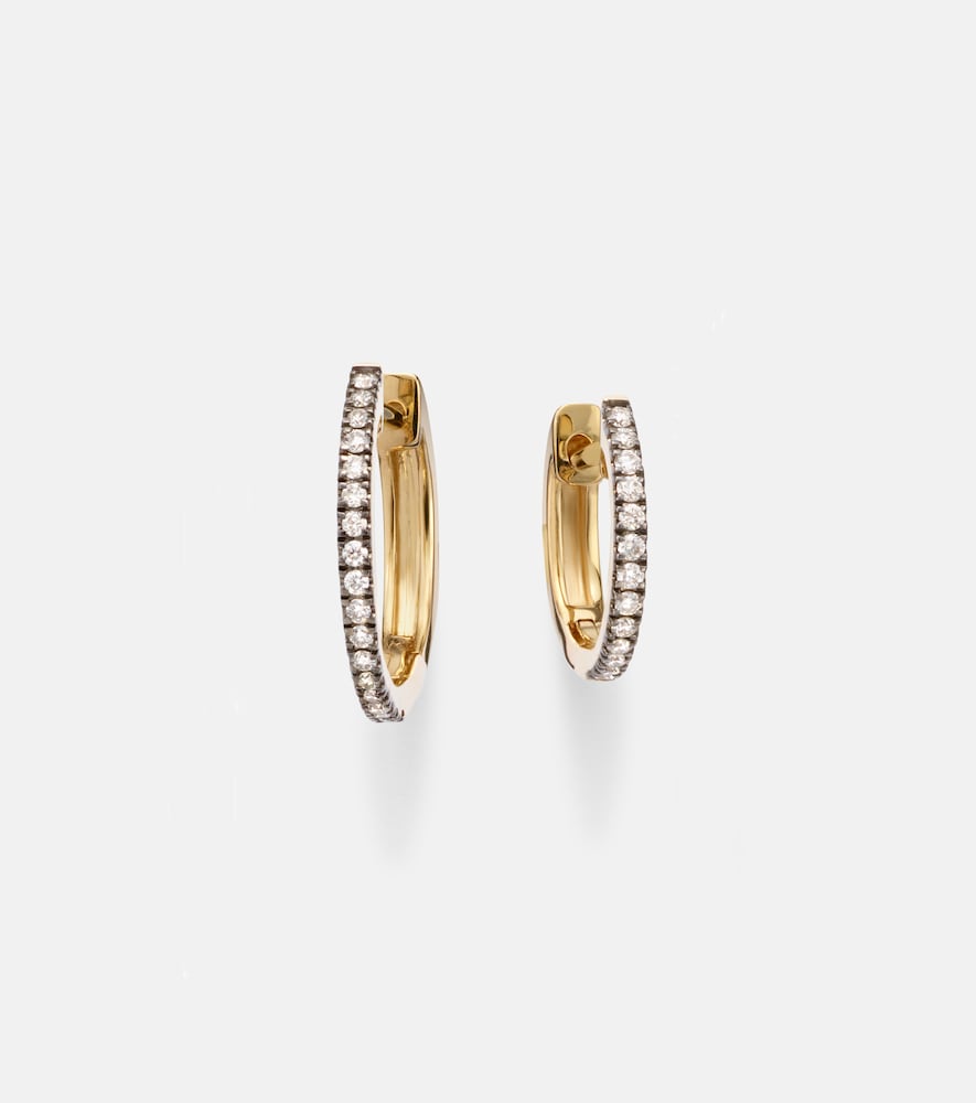 Stone and Strand Come Closer 10kt gold huggie earrings | Thumbnail 6 Stone and Strand Come Closer 10kt gold huggie earrings | Thumbnail 6