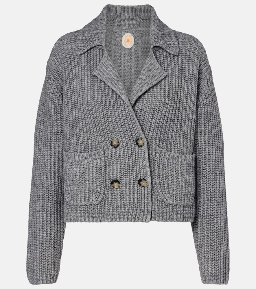 Jardin des Orangers Cotton and cashmere cardigan