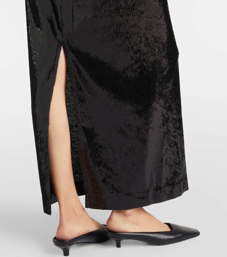 Sequined Maxi Skirt