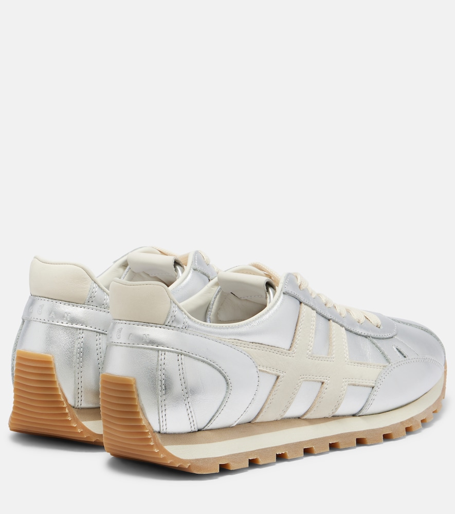  Hogan Hogan Sneakers 86er Aus Metallic-leder 