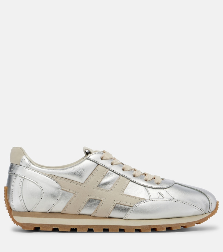  Hogan Hogan Sneakers 86er Aus Metallic-leder 