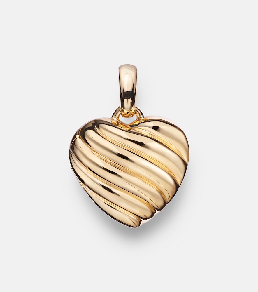 David Yurman 18kt gold locket necklace