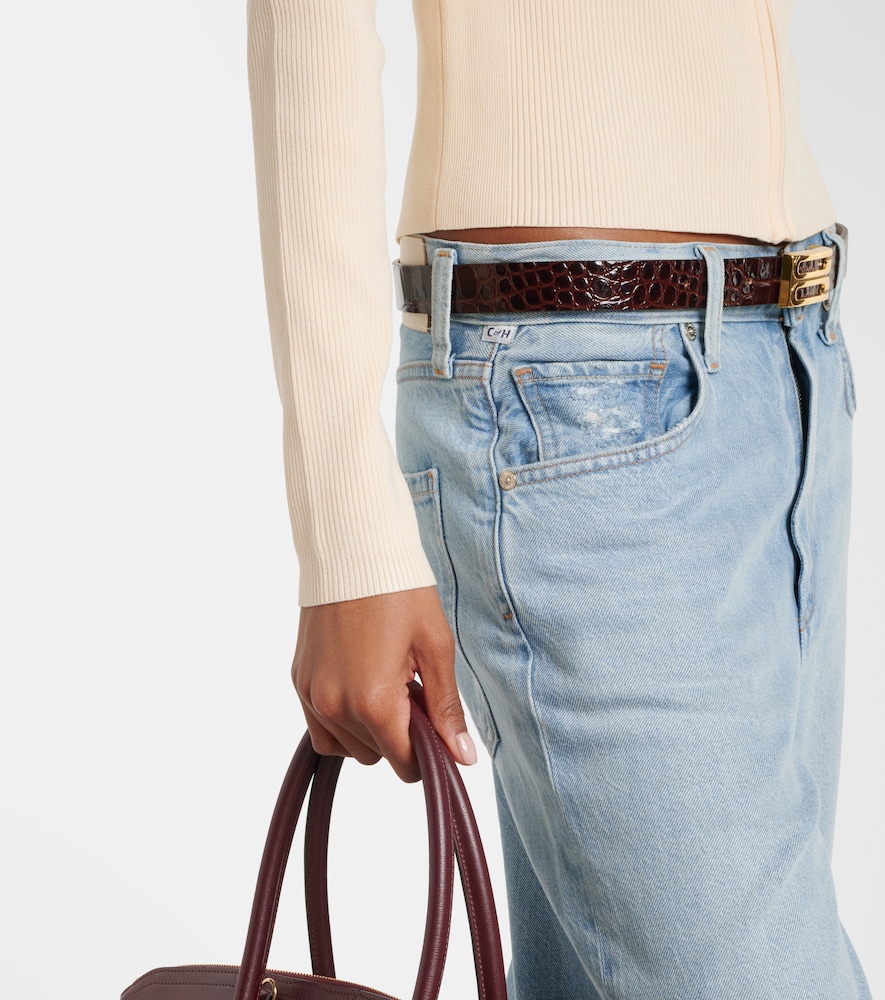  Victoria Beckham Victoria Beckham Cardigan Mila Aus Rippstrick 