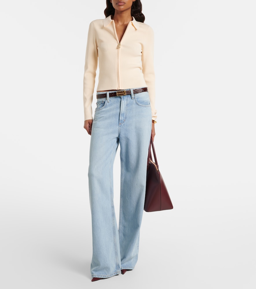  Victoria Beckham Victoria Beckham Cardigan Mila Aus Rippstrick 