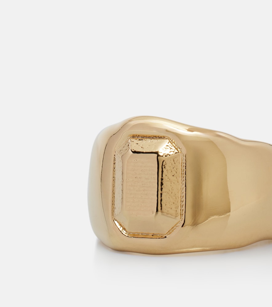  Oscar De La Renta Oscar De La Renta Gold-plated Ring 