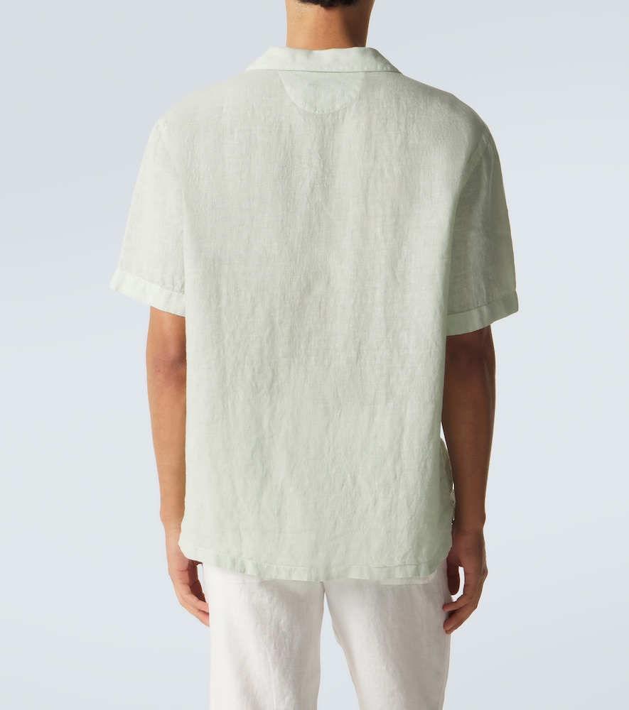  Thom Sweeney Thom Sweeney Hemd Aus Leinen 