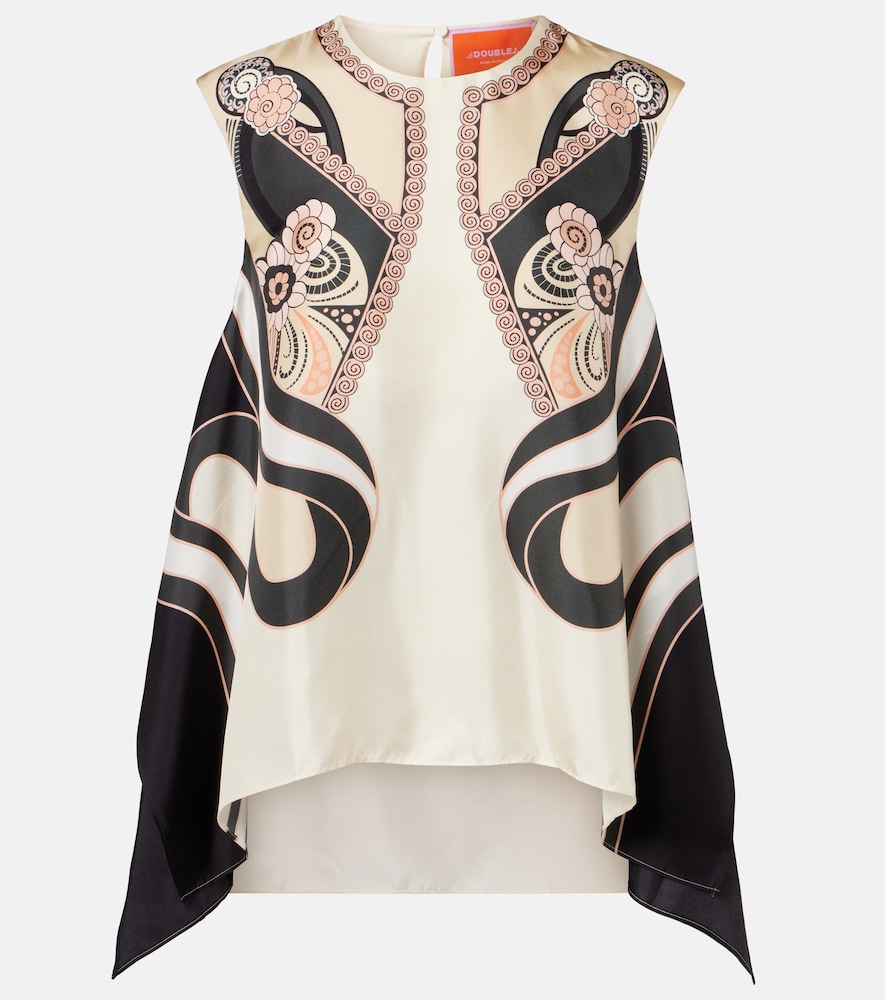 La DoubleJ Top San Carlo en serg de soie 413 €