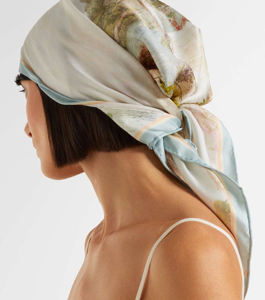  Zimmermann Zimmermann Como Printed Silk Scarf 