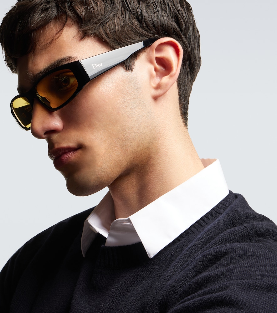  Dior Eyewear Dior Eyewear Diorsymbol S1i Rectangular Sunglasses 