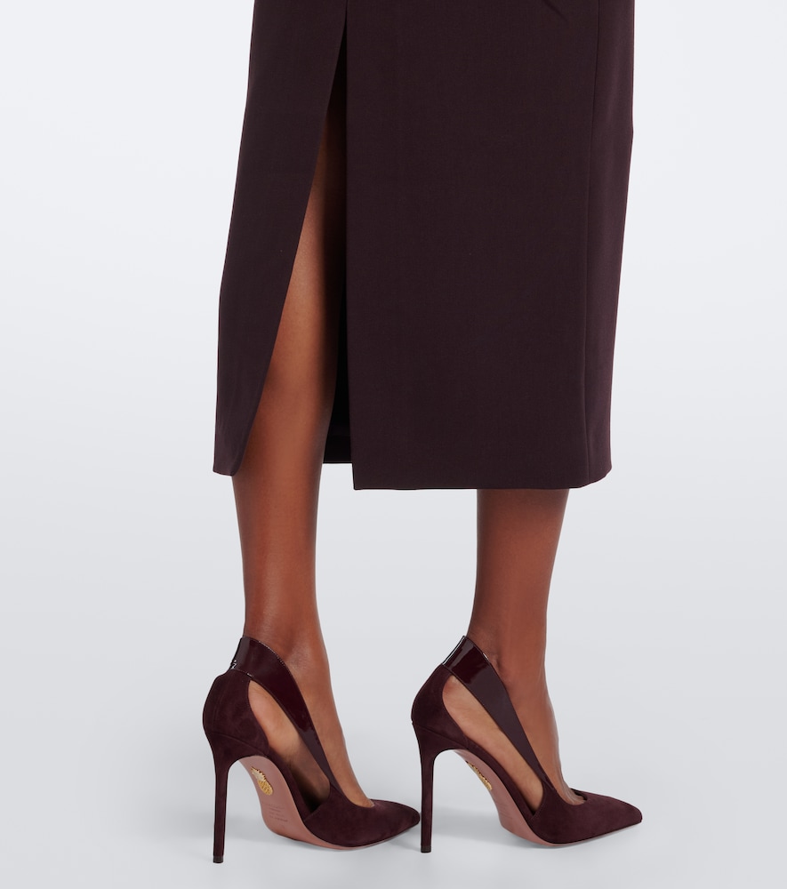 Crêpe Pencil Skirt