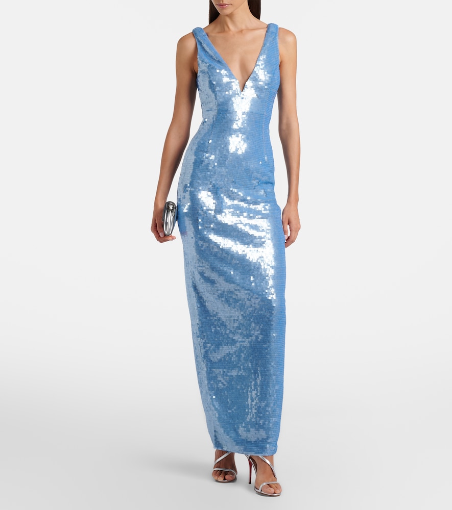 Rachel Gilbert Tamzin sequined midi dress