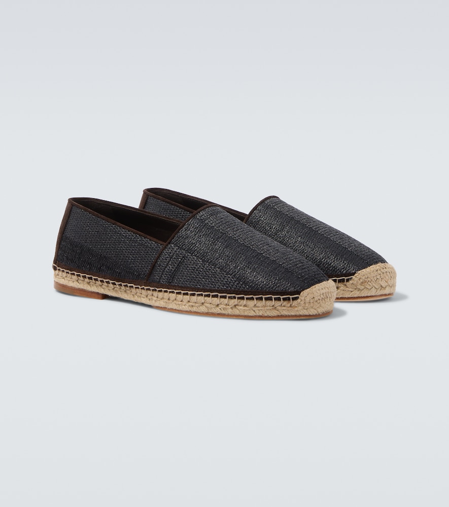 Brunello Cucinelli Suede-trimmed espadrilles | Thumbnail 8 Brunello Cucinelli Suede-trimmed espadrilles | Thumbnail 8