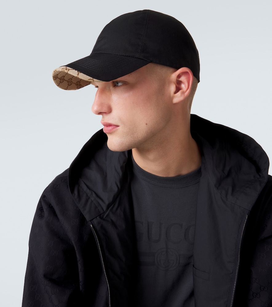 GG Canvas Cotton-Blend Baseball Cap